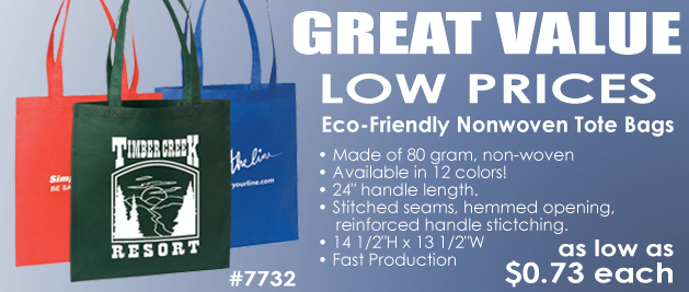 Eco-Friendly Non-Woven Promotional Tote Bags