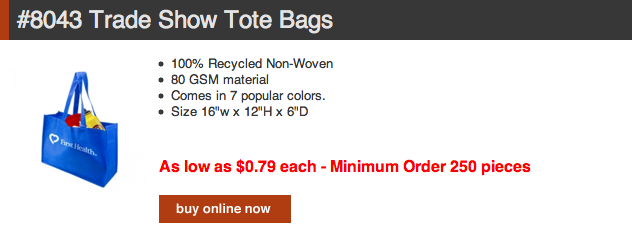 Trade Show Tote Bags